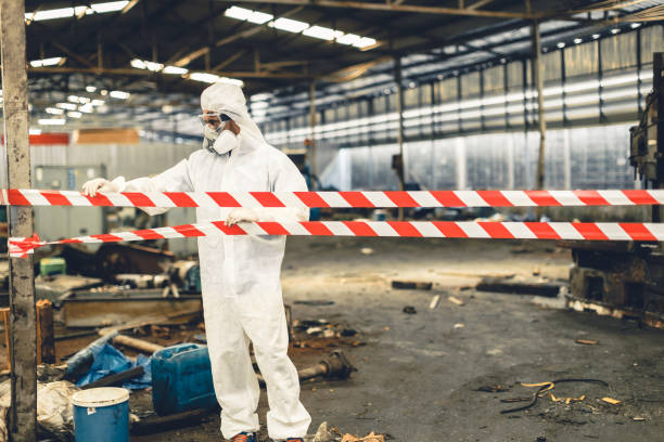 Professional Biohazard technician working in Hamburg, IA
